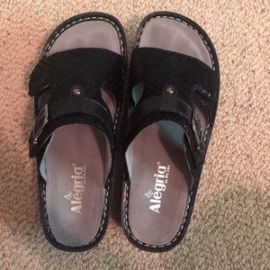 Alegria by PG Lite Black Sandals